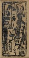 MAX WEBER Three woodcuts.